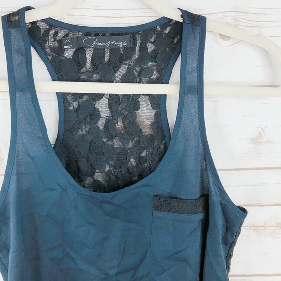 Patterson J Kincaid Top Size XS Lace Back - Picture 3 of 9